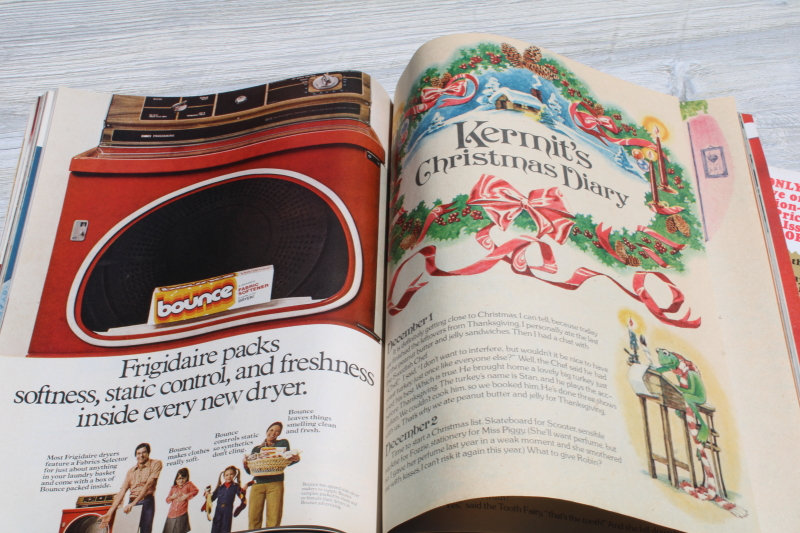 photo of vintage 1979 Family Circle & Woman's Day Christmas magazines baking, holiday recipes, tons of ads!  #7